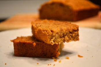 Caramel-Whiskey Banana Bread