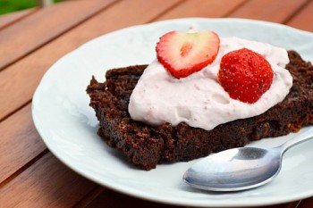 Triple Chocolate Loaf Cake