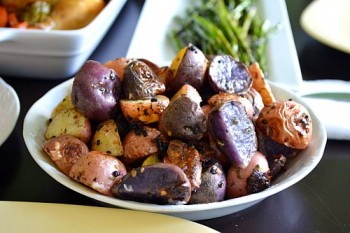 Dan in the Kitchen — Roasted Parsley and Garlic Baby Potatoes