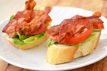 Open Faced BLTs