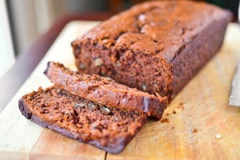 Nutty Nutella Banana Bread
