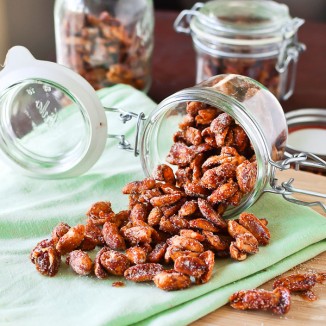 Spicy Honey Roasted Peanuts
