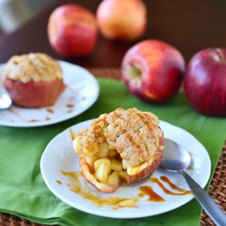 Apple Crunch Pie Apple Cups