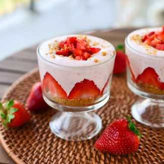 Strawberry Cheesecake Mousse