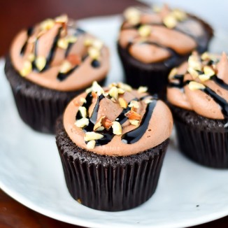 Ferrero Rocher Cupcakes