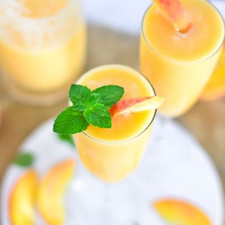 Thirsty Thursdays: Peach Coolers