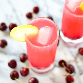 Thirsty Thursdays: Cherry Pie Gin Fizz