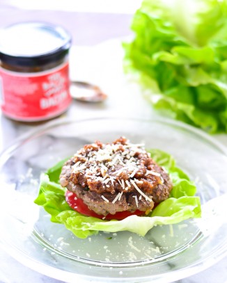 Protein-Style Jalapeno Burger with Bacon Jam {GIVEAWAY CLOSED}