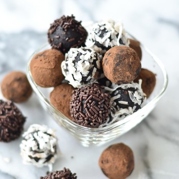 Healthy Chocolate Truffles
