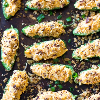 Snacktastic Sundays: Buffalo Chicken Jalapeno Poppers